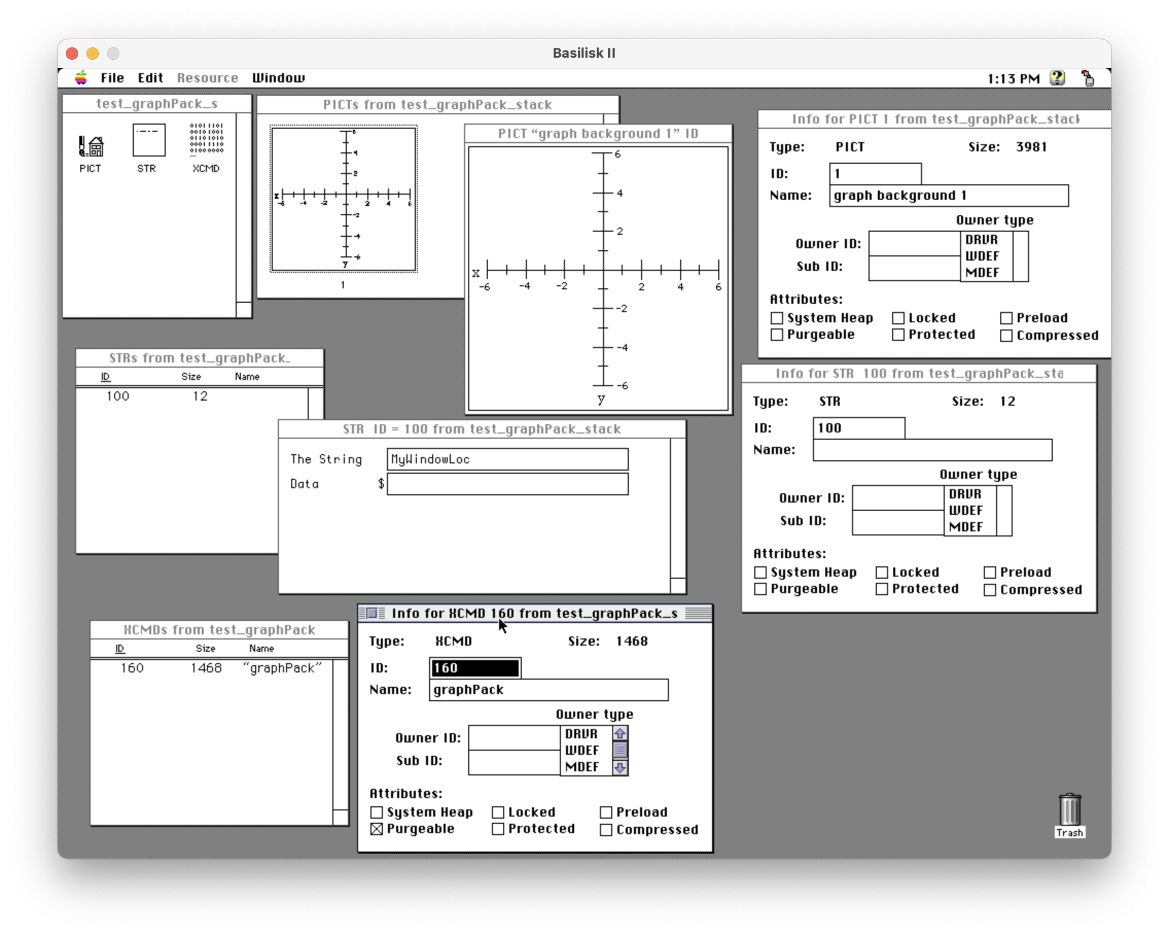 “The graphPack Stack Resources”